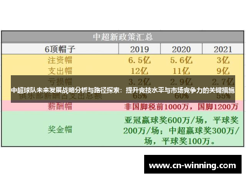 中超球队未来发展战略分析与路径探索：提升竞技水平与市场竞争力的关键措施